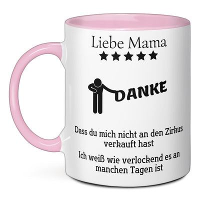 Tasse - Liebe Mama DANKE