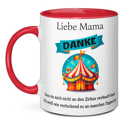 Tasse - Liebe Mama Zirkus