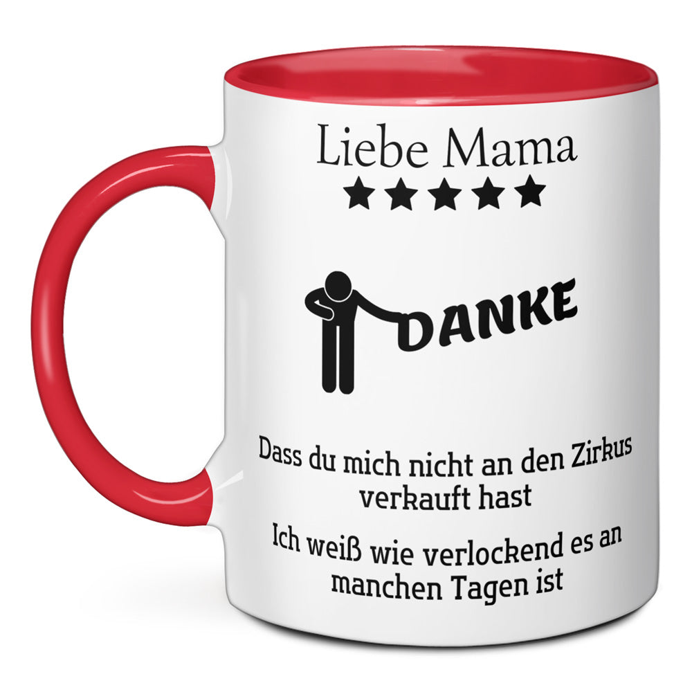 Tasse - Liebe Mama DANKE