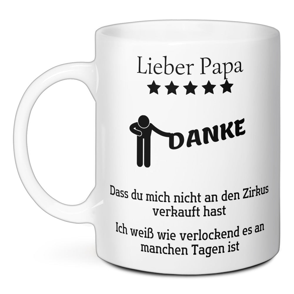 Tasse - Lieber Papa DANKE