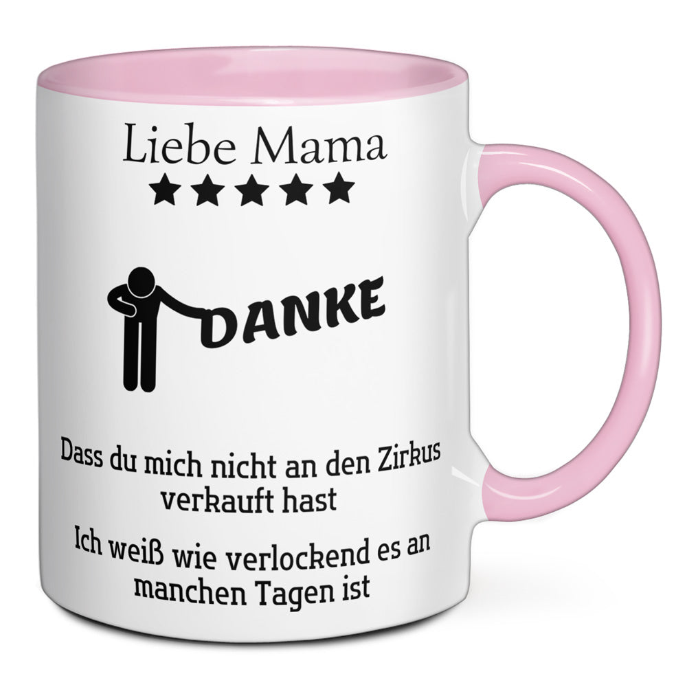 Tasse - Liebe Mama DANKE