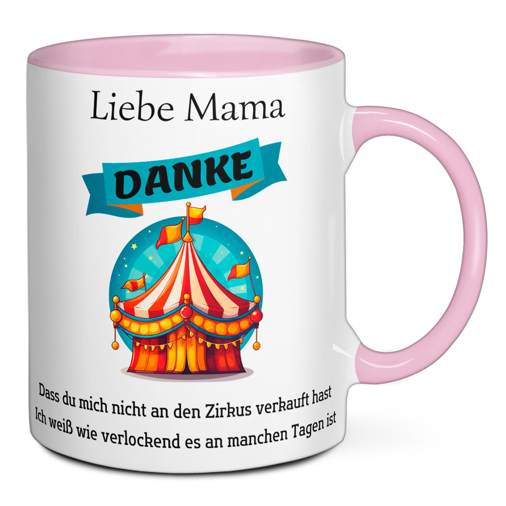 Tasse - Liebe Mama Zirkus