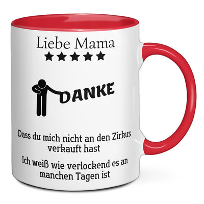 Tasse - Liebe Mama DANKE