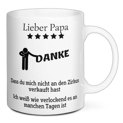 Tasse - Lieber Papa DANKE