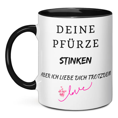 Tasse - Deine Pfürze stinken