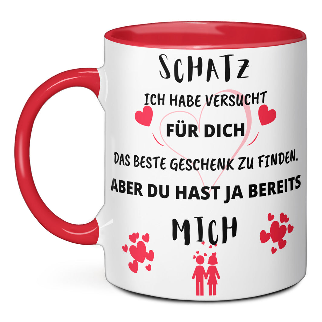 Tasse - Das beste Geschenk (Rote Edition)