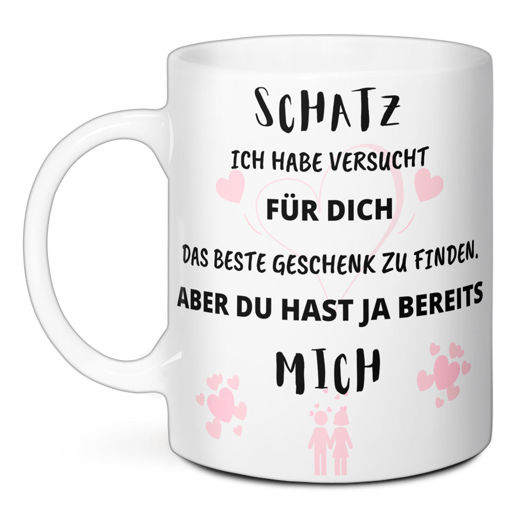 Tasse - Das beste Geschenk (Pinke Edition)