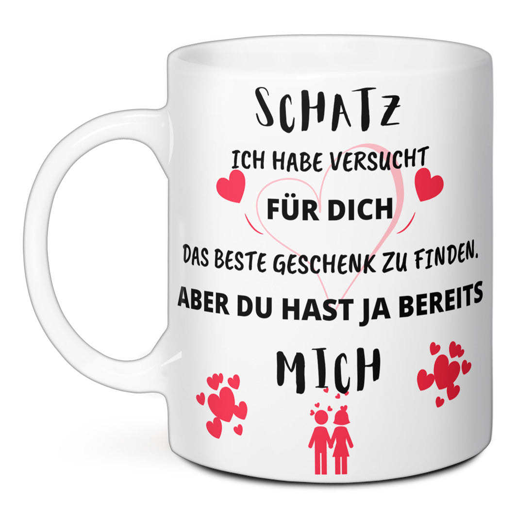 Tasse - Das beste Geschenk (Rote Edition)