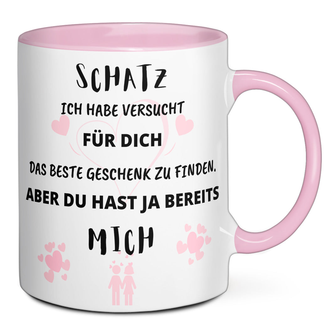 Tasse - Das beste Geschenk (Pinke Edition)