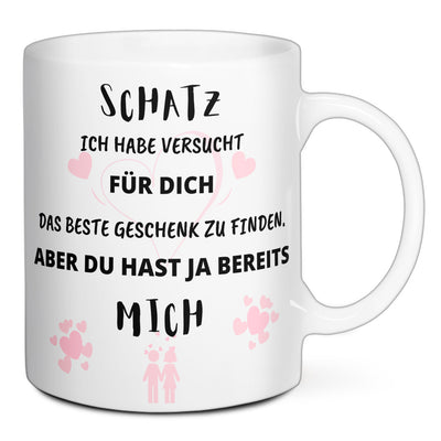 Tasse - Das beste Geschenk (Pinke Edition)