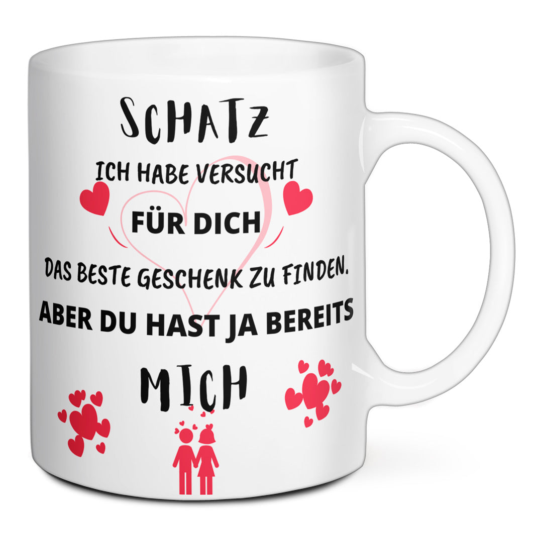 Tasse - Das beste Geschenk (Rote Edition)